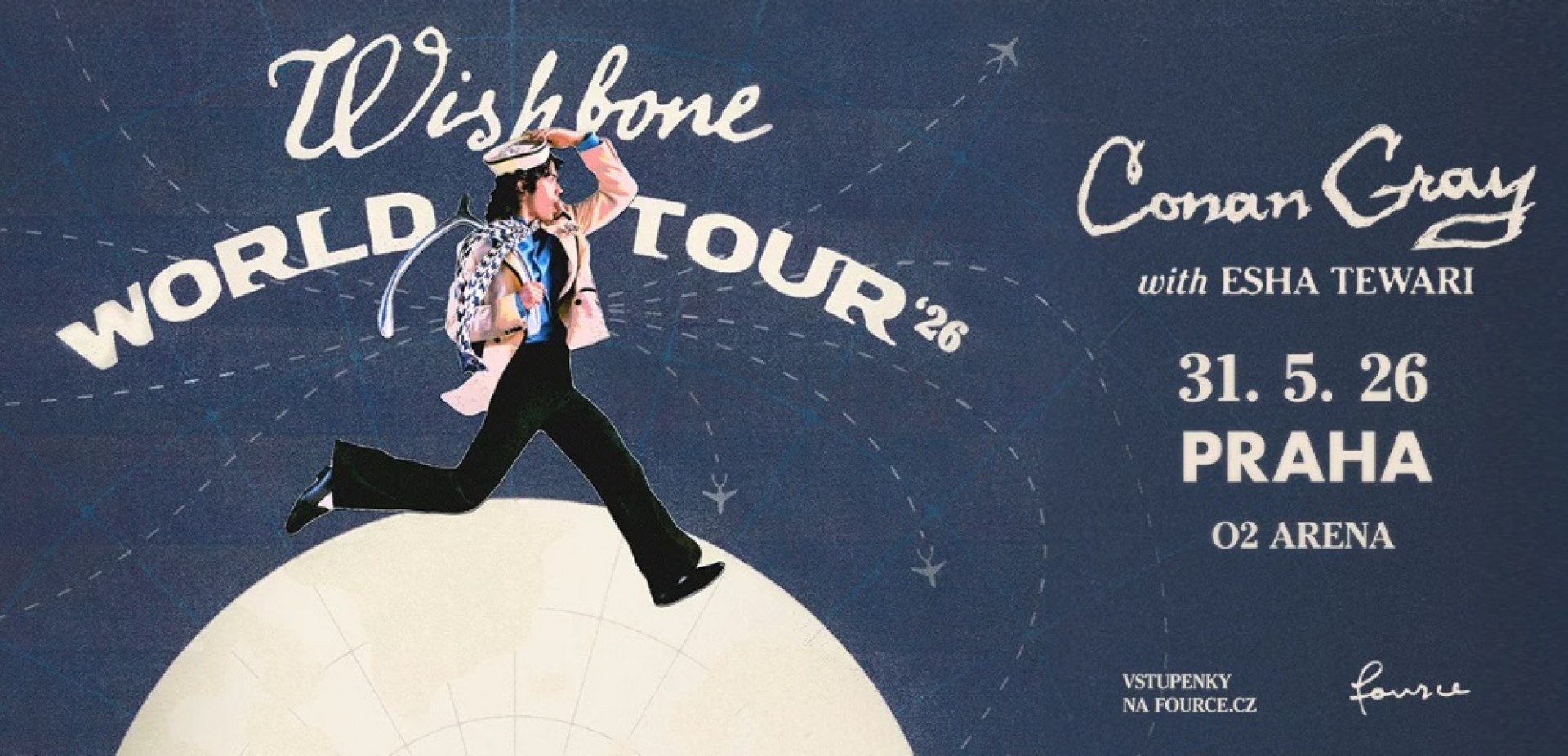 コナン・グレイ、Wishbone World Tour