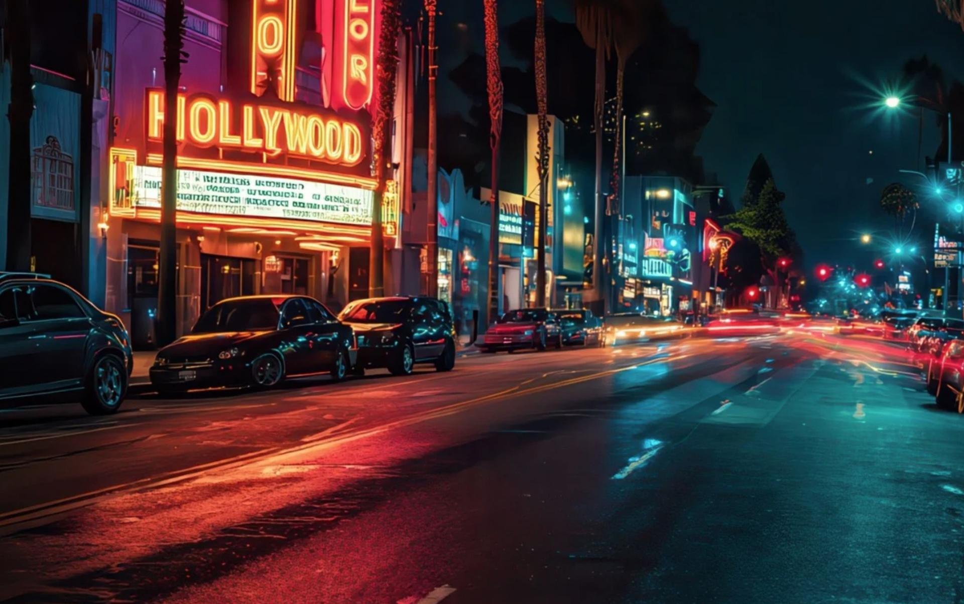Hollywood-Nacht