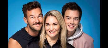 Paul Pizzera, Gabi Hiller und Philipp Hansa