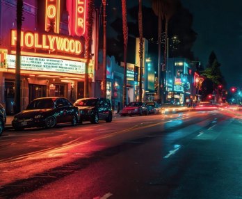 Hollywood-Nacht